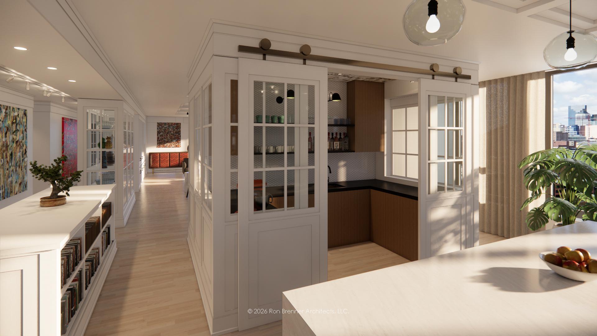 Architect Rendition D - Pantry