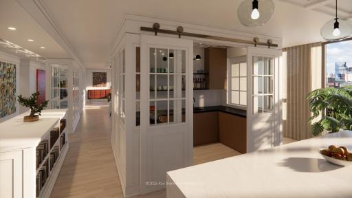 Architect Rendition D - Pantry