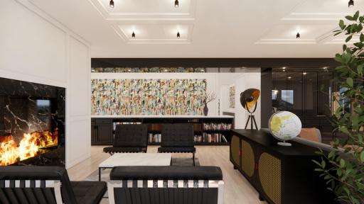 Architect Rendition B - Lounge