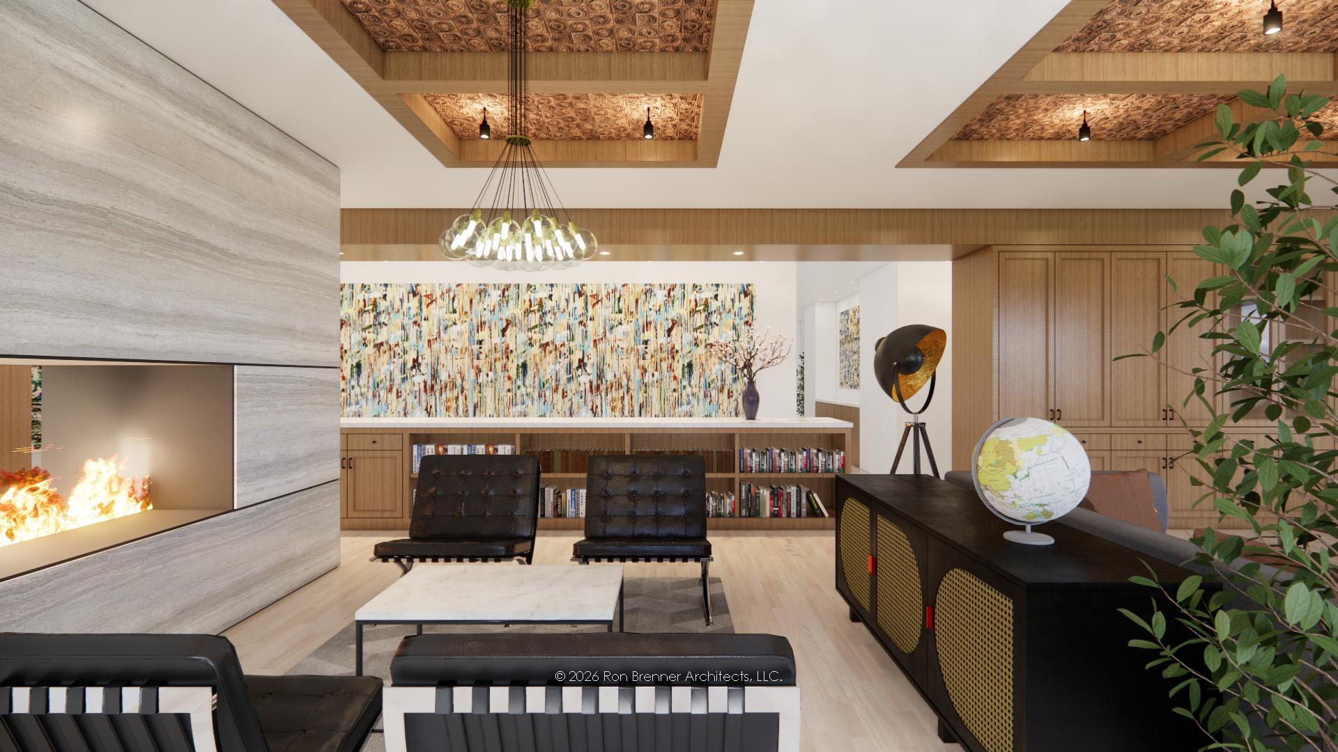 Architect Rendition A - Lounge