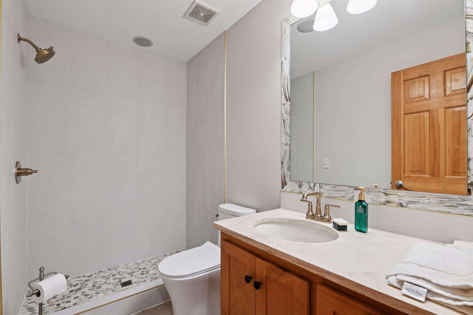 17558 George Moran Drive - Lower level 3/4 newly remodeled bathroom.