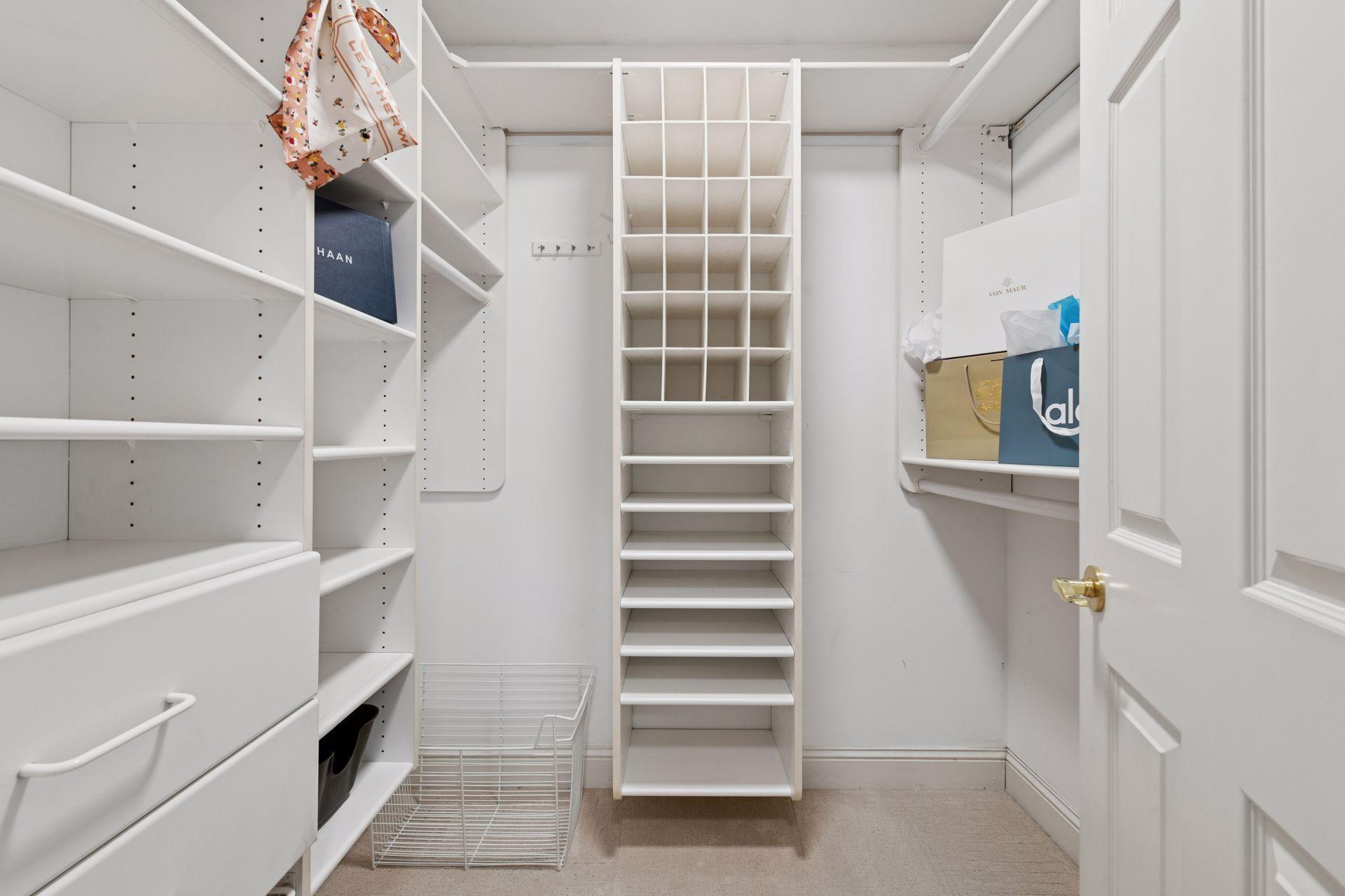 17558 George Moran Drive - Two primary closets.