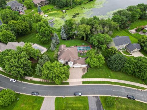 17558 George Moran Drive - Rare opportunity to be the third owner of this home. !00 feet of lakeshore. Many updates throughout the home. Total remodel lower level 2024. Kitchen remodel - new flooring throughout the property. Full pickle ball court.