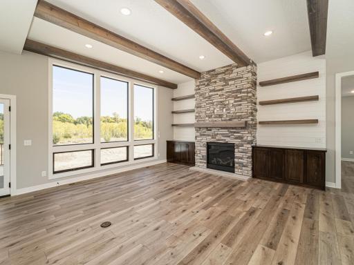 These floor to ceiling windows can have crank-outs on the lower sections or be fixed panes, your choice!