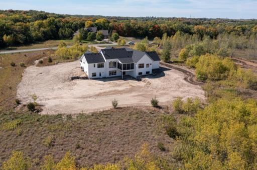 The last lot here in Upward Acres is over 5+ acres in size so you can plan to build a detached garage or an out-building. If you have animals you'd like to bring, look at the City of Corcoran's zoning guidlines to learn how many animals you can bring