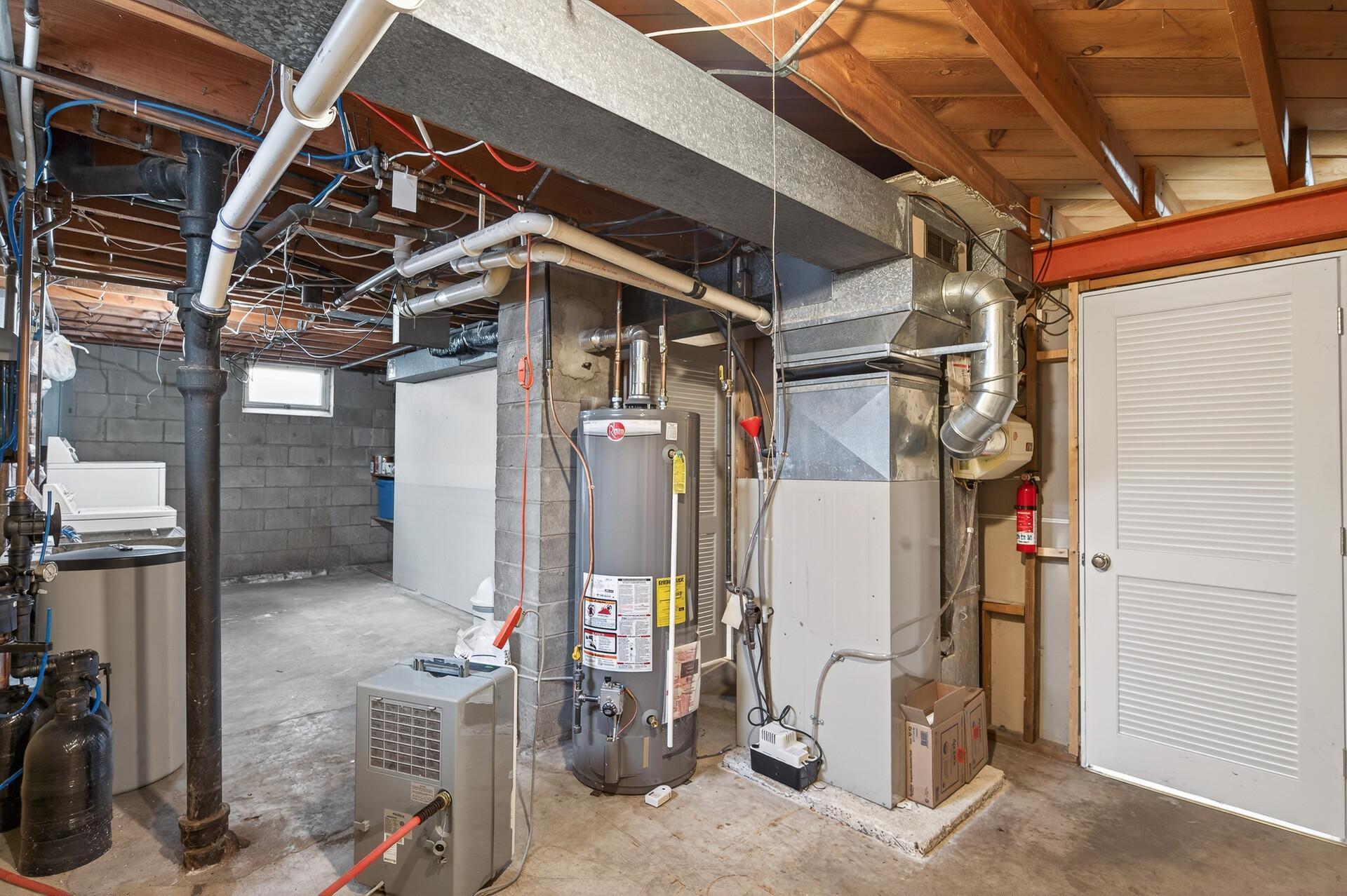 Newer water heater & Kinetico system