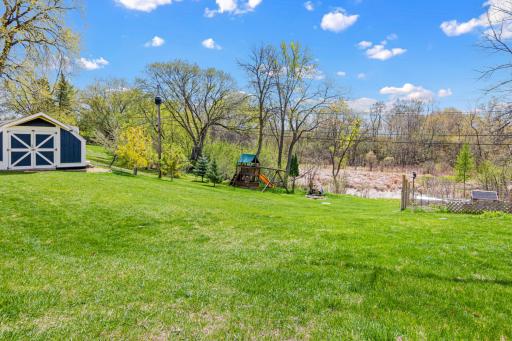 The home backs up to serene, peaceful wetlands
