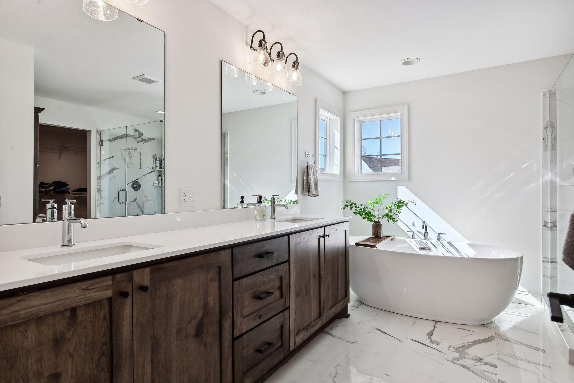 Private primary bath