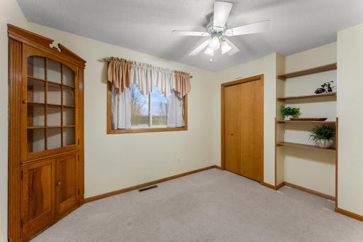 Second bedroom has great built-ins for storage
