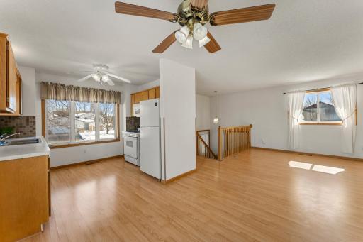Such an open layout in the main living area.