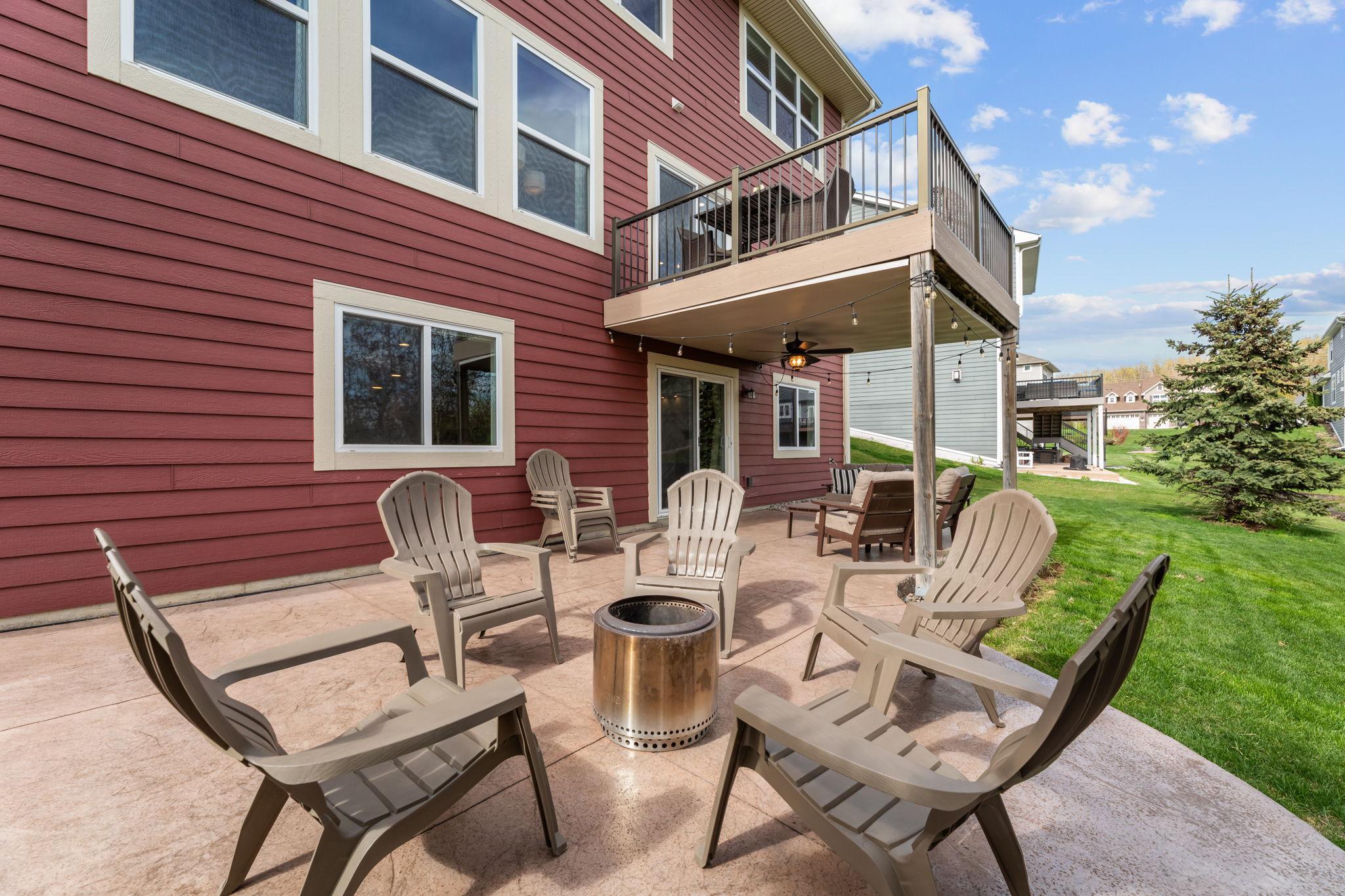 Private Patio Area