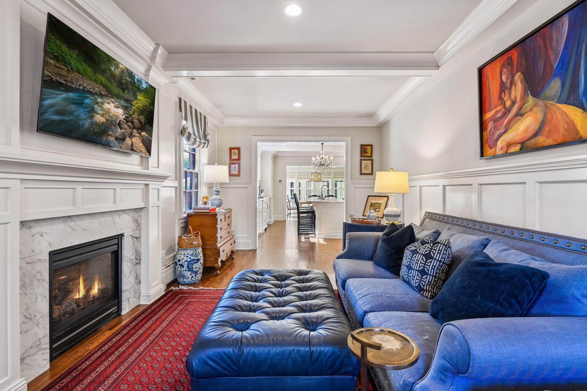 Family room & kitchen