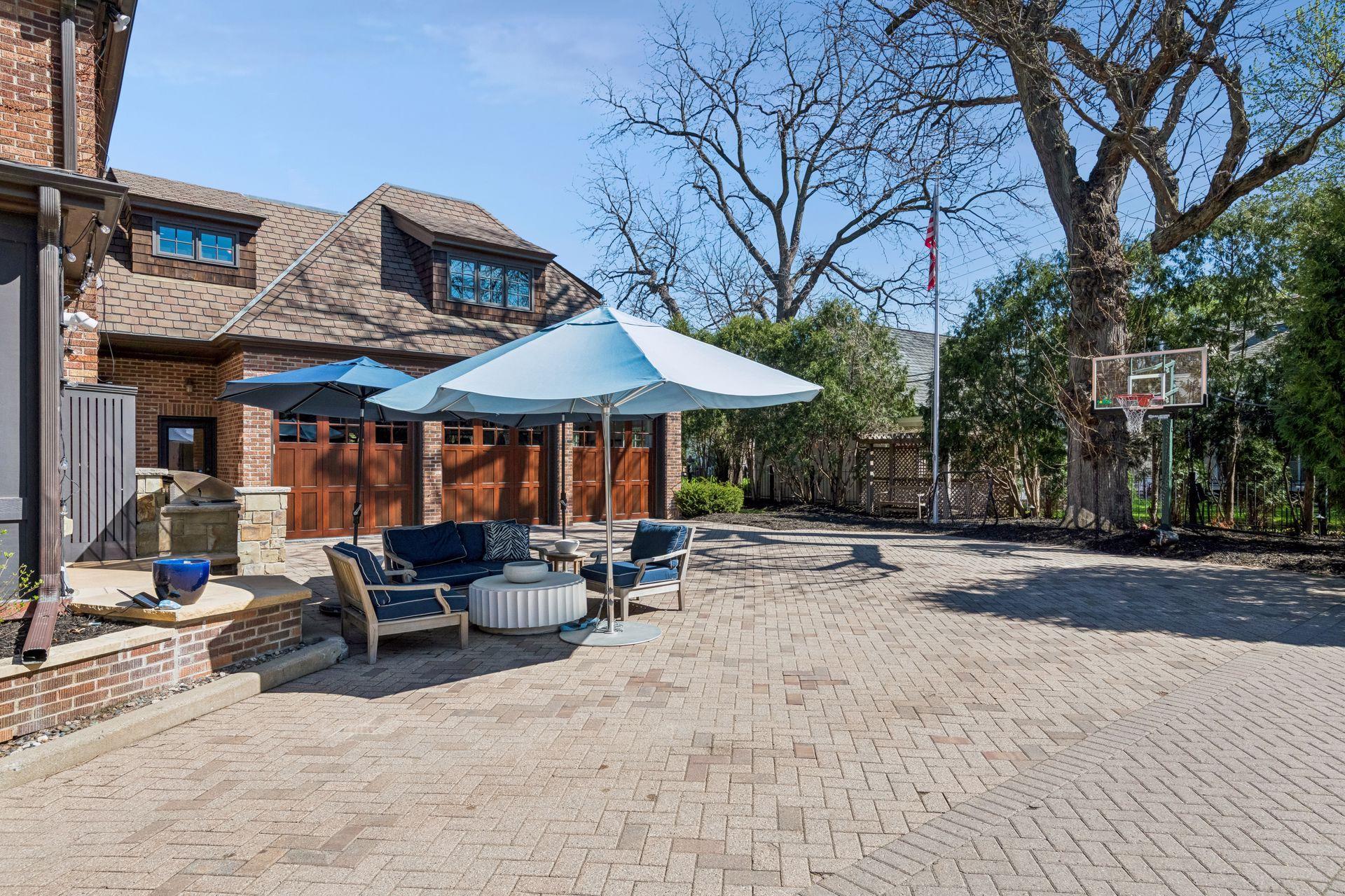 Outdoor space for entertaining