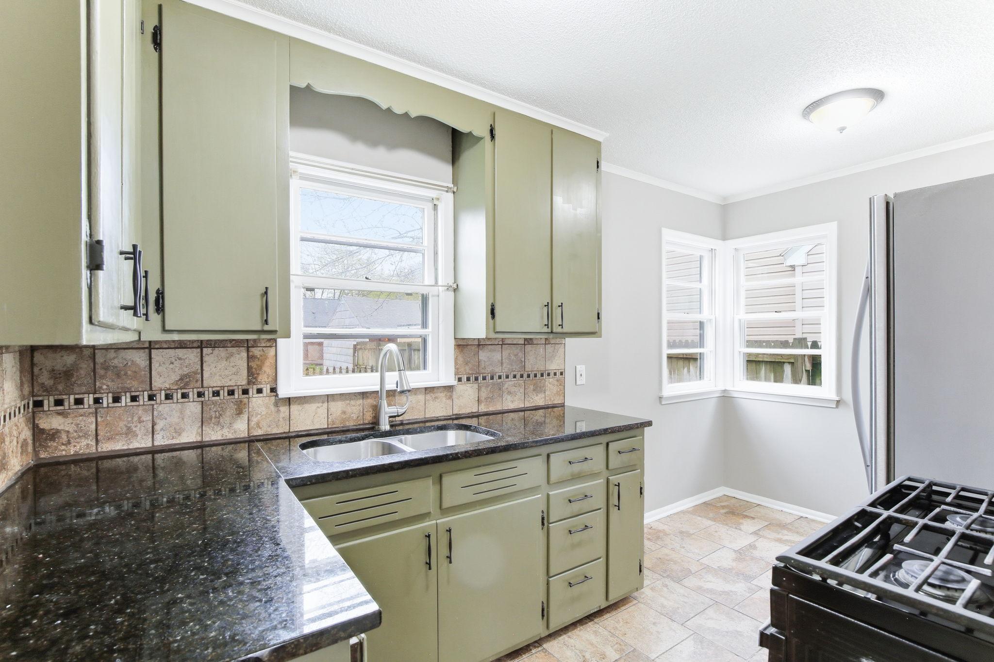 Bright, Functional Kitchen with Great Counter Space & Natural Light