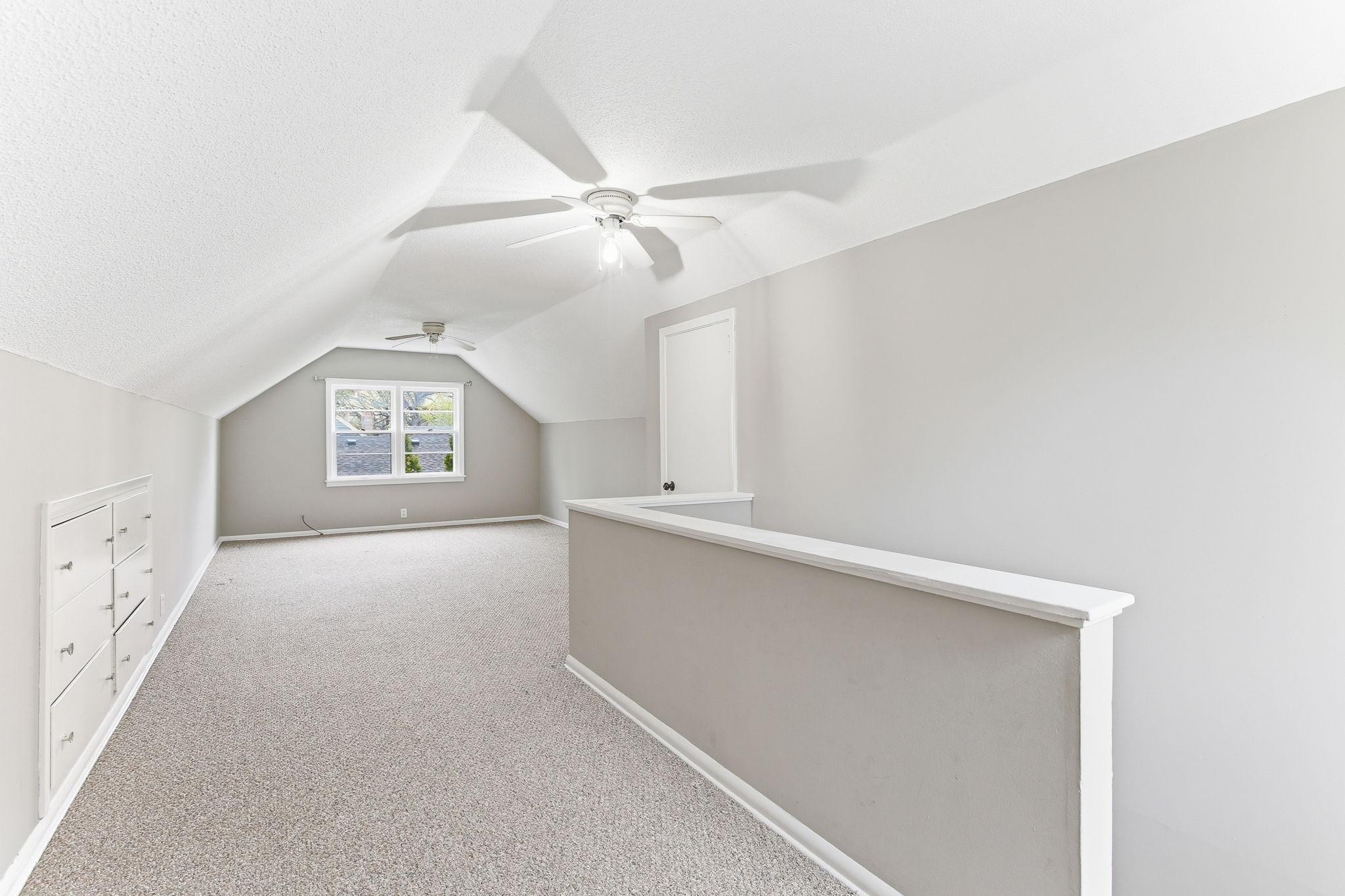 Spacious Upper-Level Bedroom with Room to Create Your Own Private Retreat