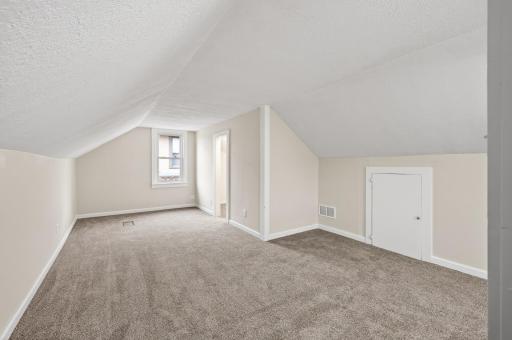 The 3rd bedroom could also be used as an office, toy room or work out area!