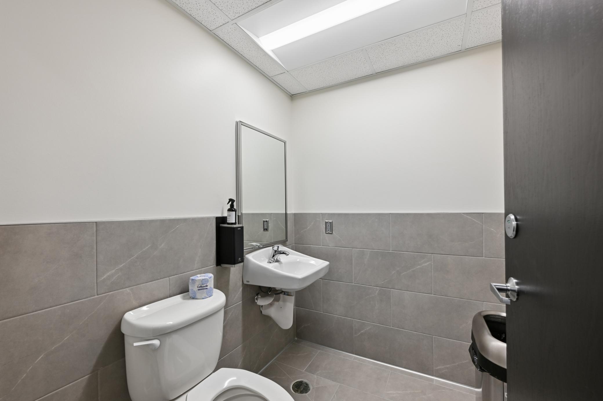 Suite #1 One of the two Remodeled bathrooms.