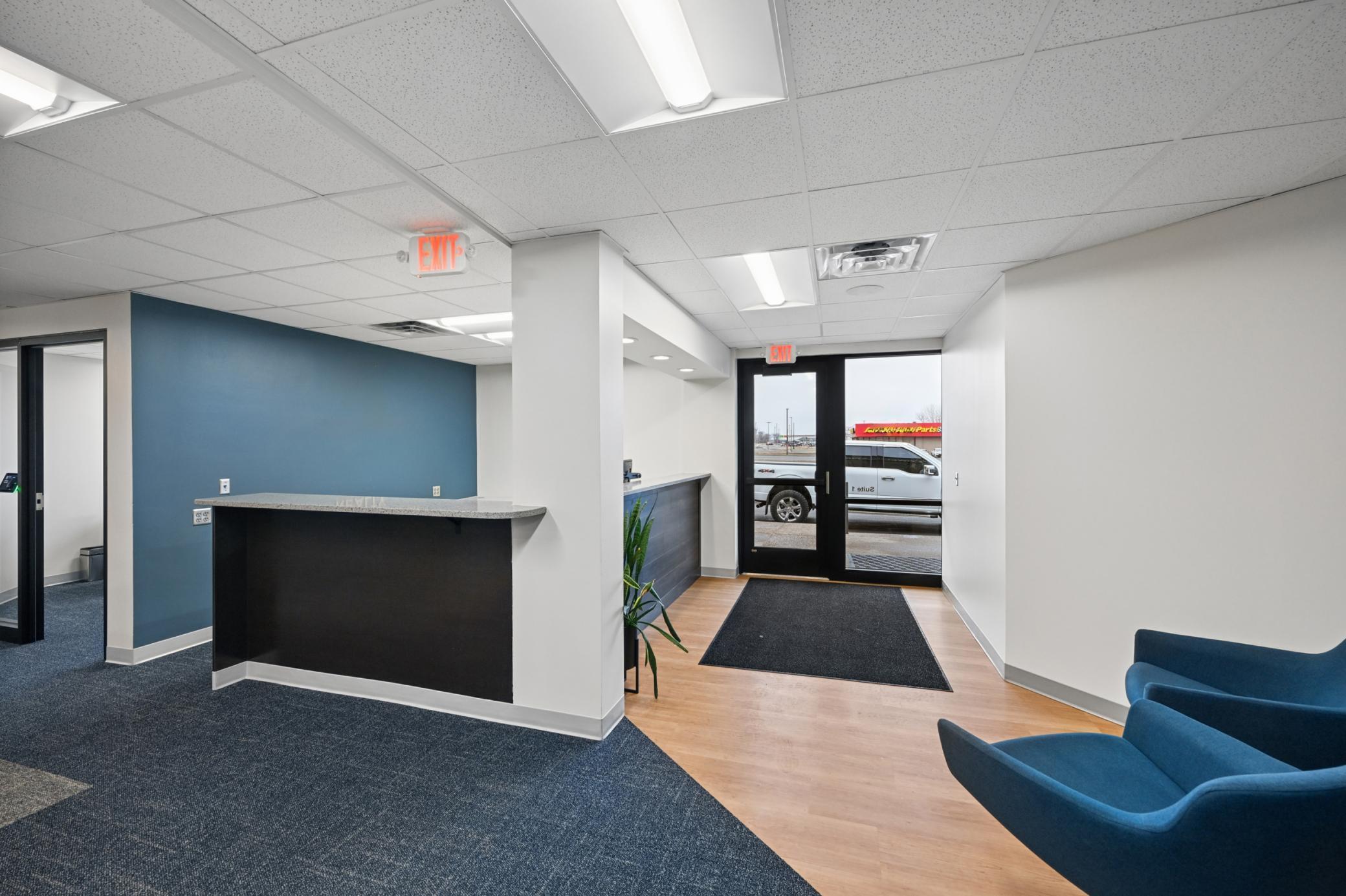 Suite #1 is occupied with a long term tenant who just completed a fantastic remodel. Utilities are split between the Suites.