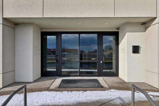 Each Suite has it's own private entrance.