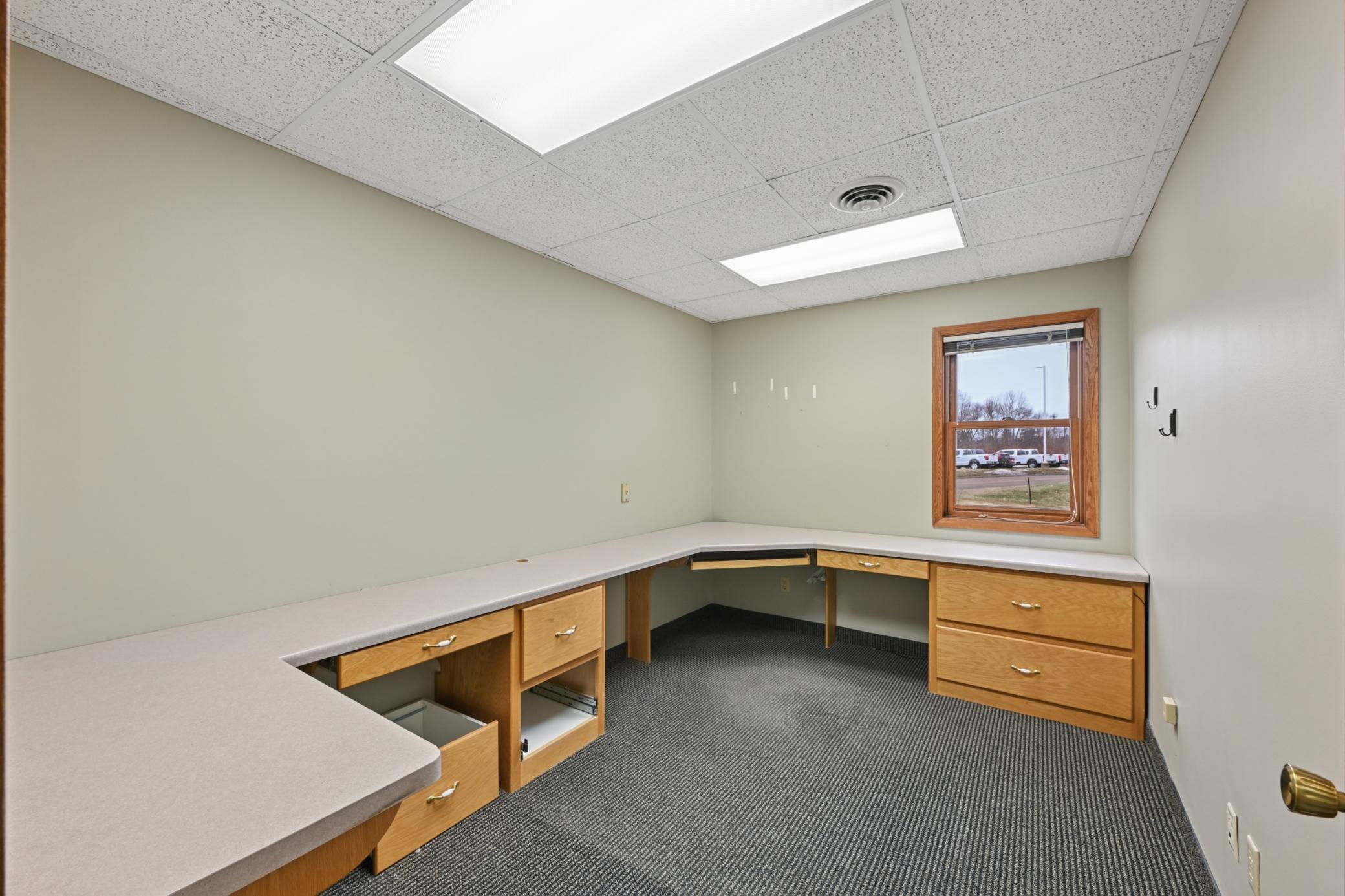 One of the private offices.