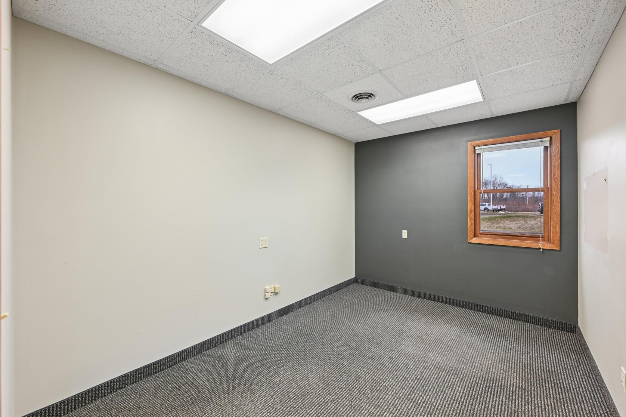 One of the six private offices.