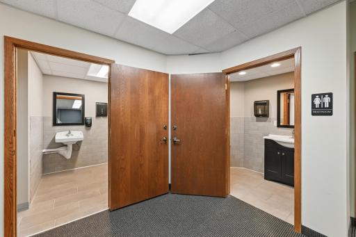 Two nicely and recently updated bathrooms.