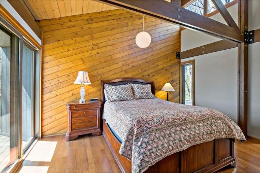 Owner's suite with private full bath and walk in closet is situated on main floor