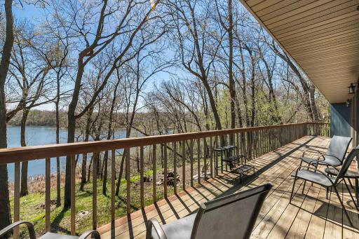 Expansive 55x9 deck overlooks nature areas and the peaceful bay!