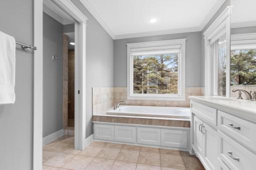 Spa-like ensuite bathroom