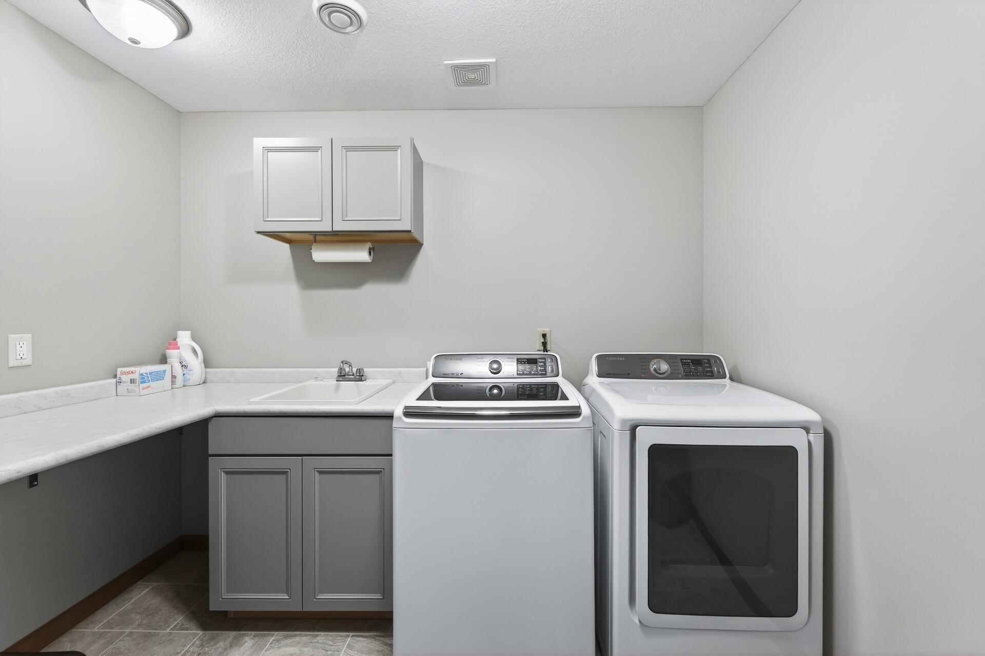 Laundry area