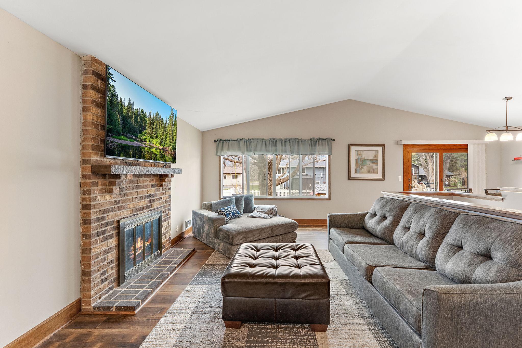 Upper level living area