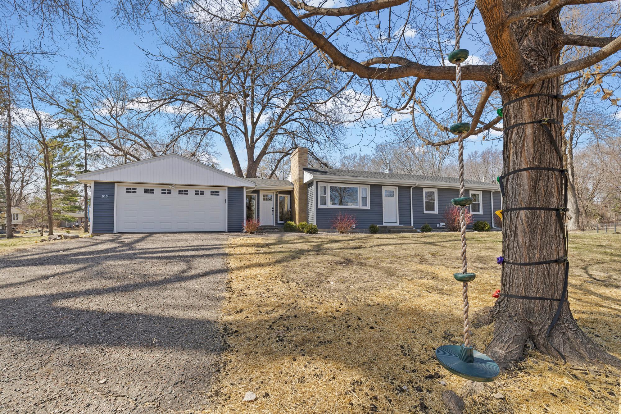Exterior updates - Siding (2023), Roof (2023), Garage Door, Chimney (rebuilt 20+ courses), Sliding door and Patio, MAJOR Buckthorn and volunteer tree removal, Re-grade to improve slope and flatten yard, New rock gardens and shrubs