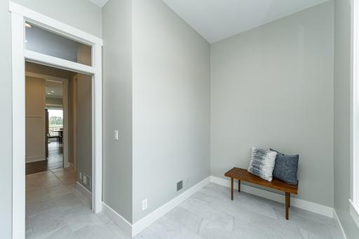 Mudroom Closet- room for freezer/refrigerator