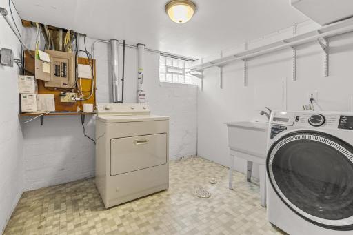 Fresh bright laundry in the lower level.jpg
