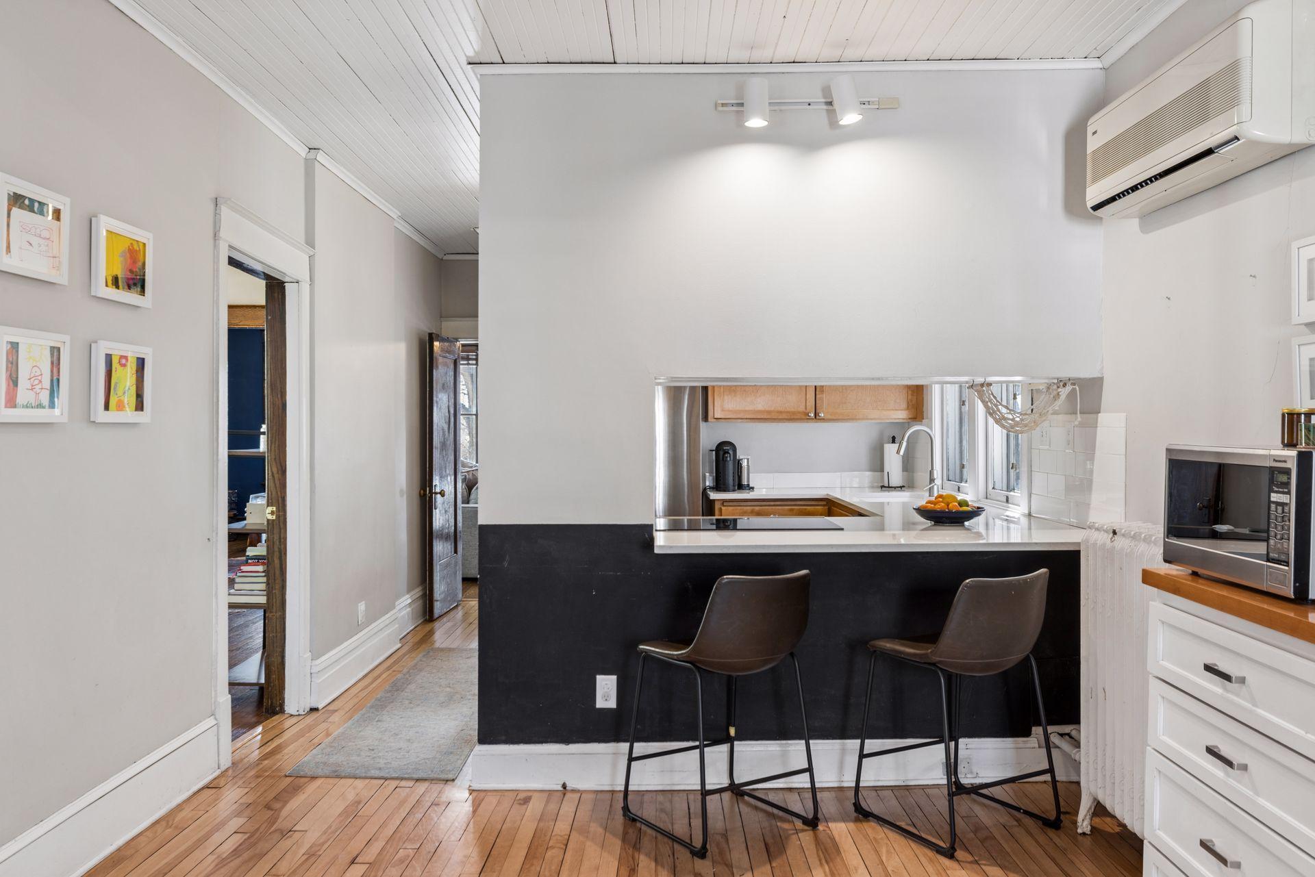 Informal dining area