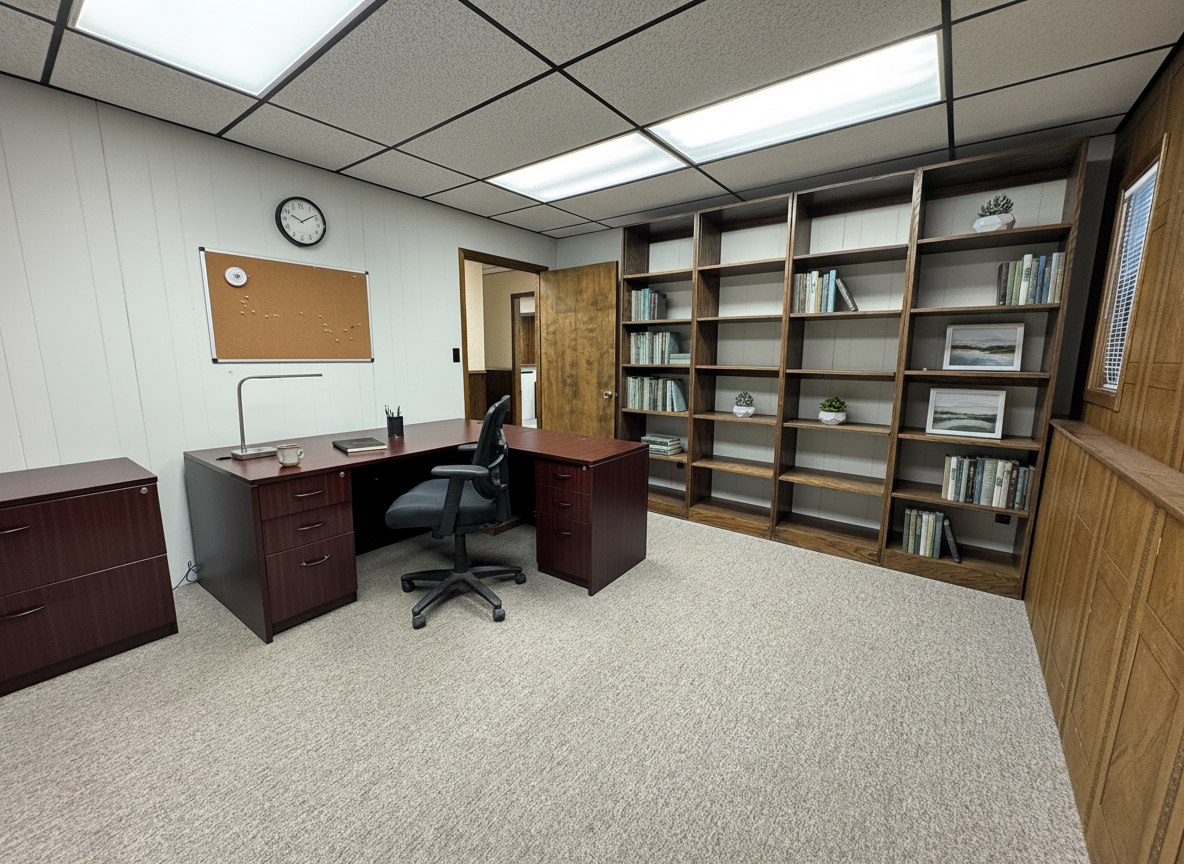 Office #4 Virtually Staged