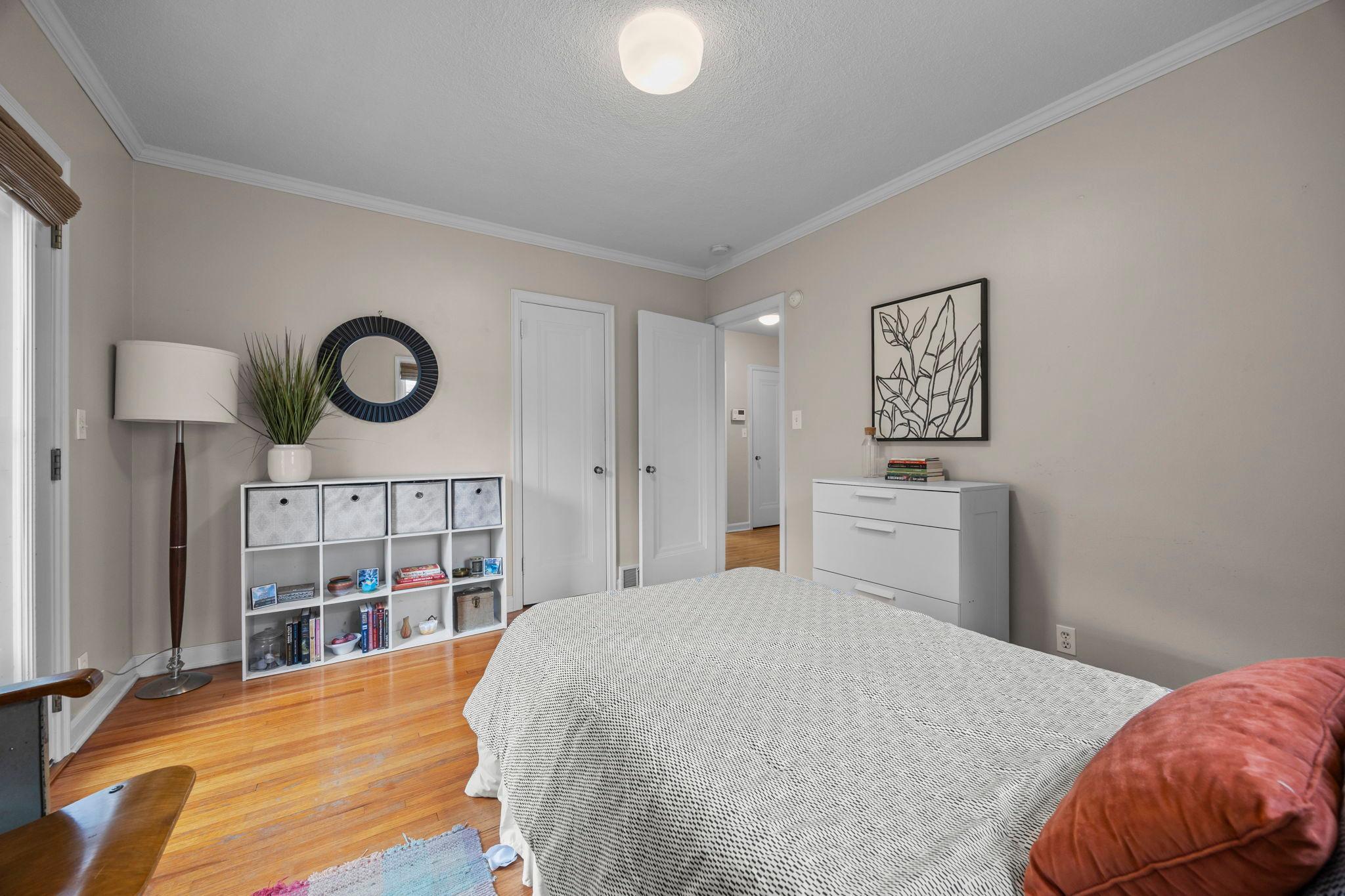 Bedroom on the main floor