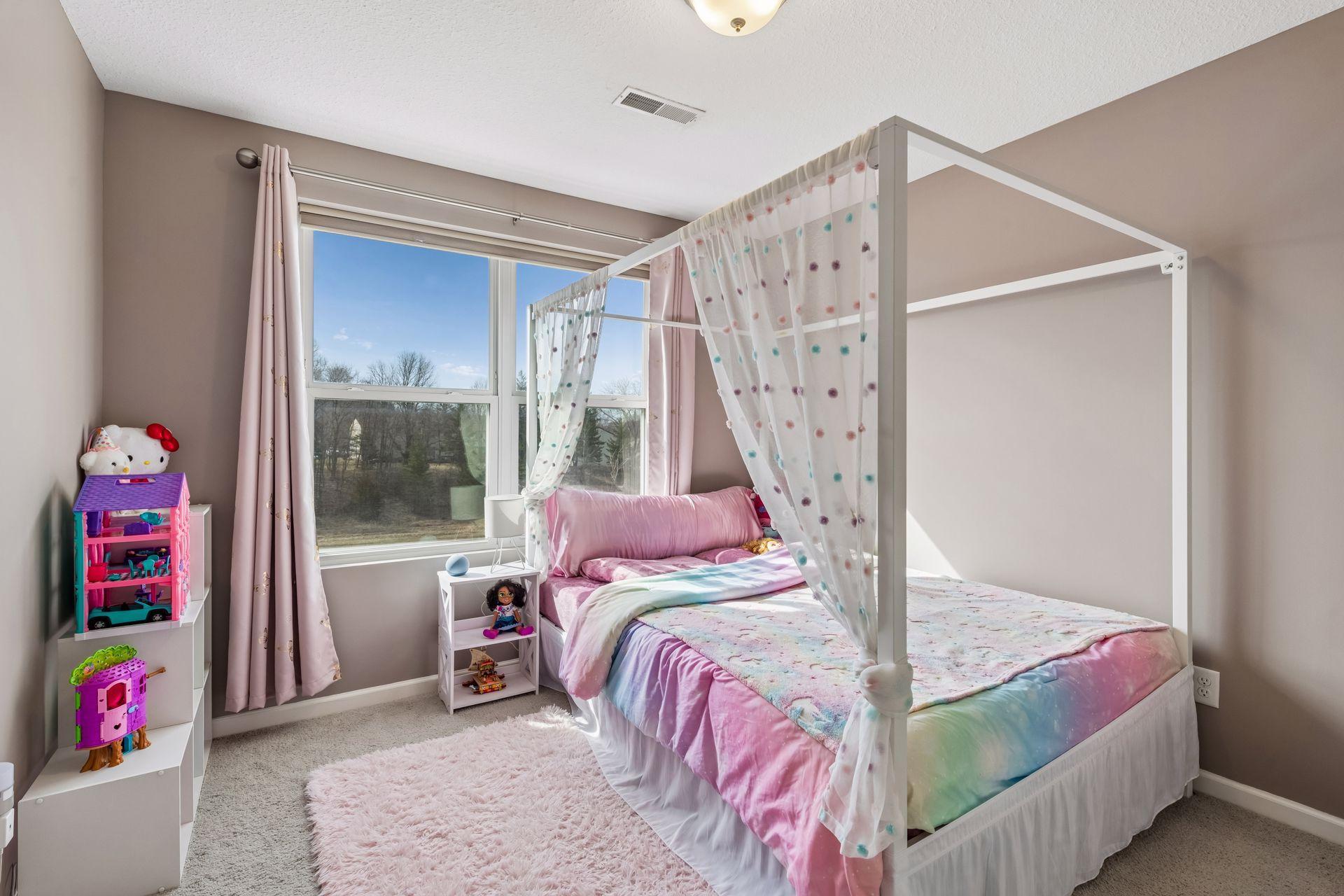 Second of two junior bedrooms upstairs