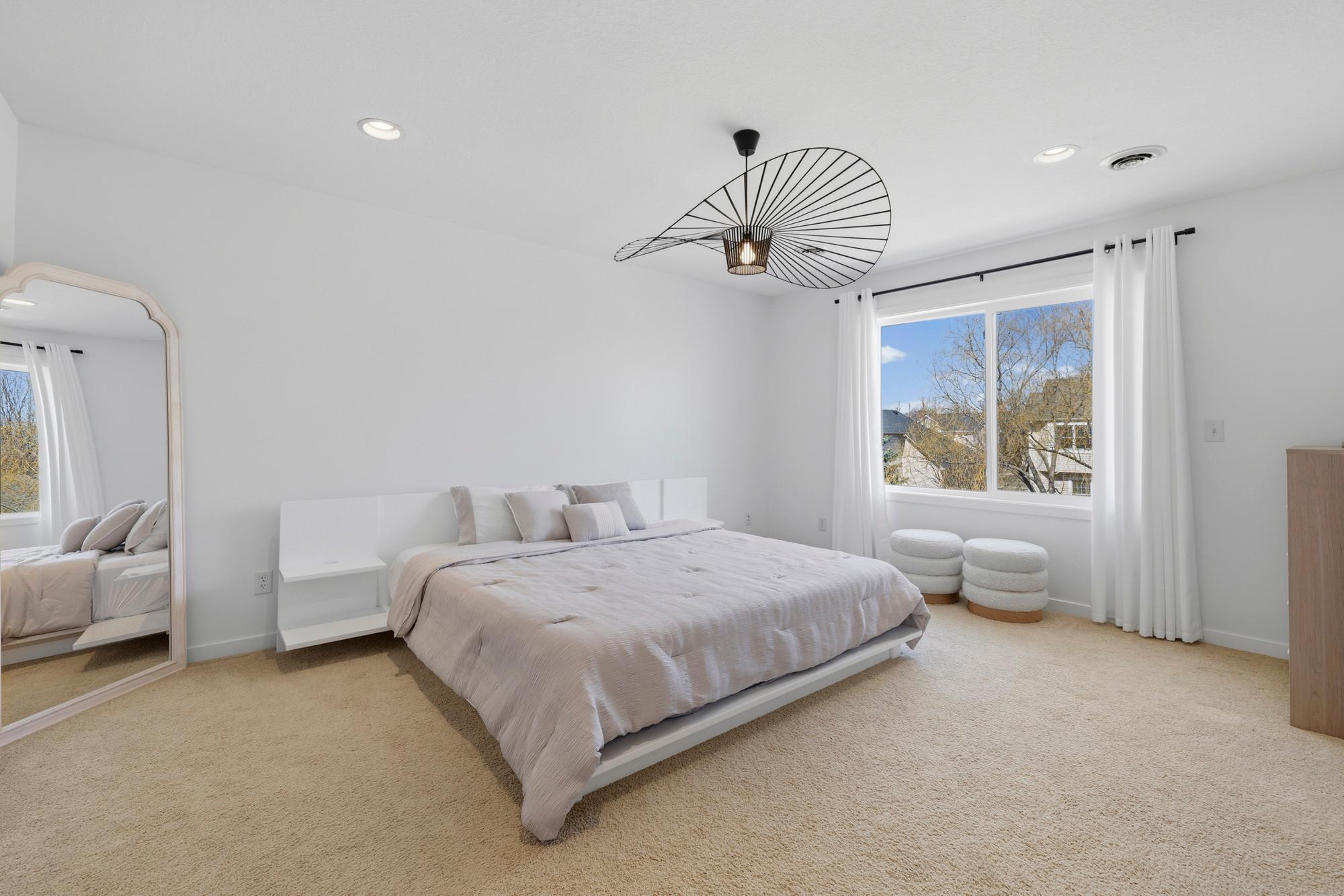 Large Primary suite provides style and luxury