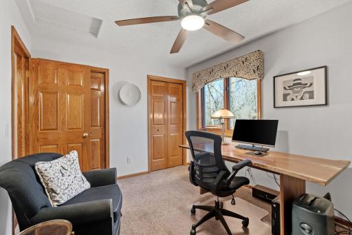 Also features double closets