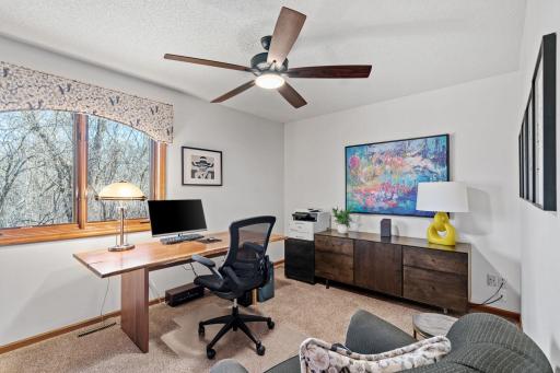 Third bedroom is currently used as an office