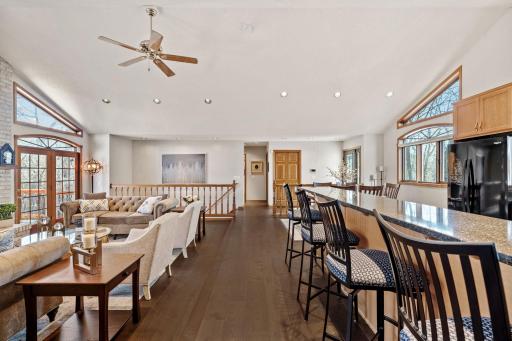 Tasteful decor through-out