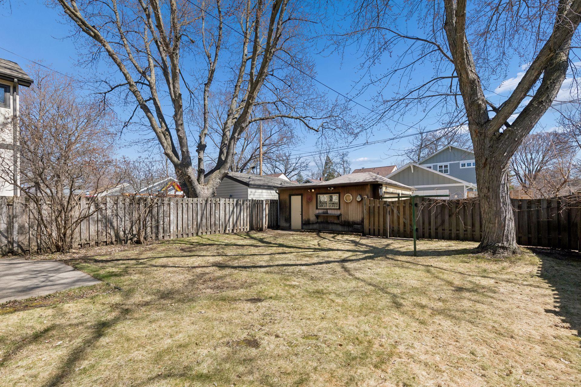 Access the 2 car garage from the private backyard.