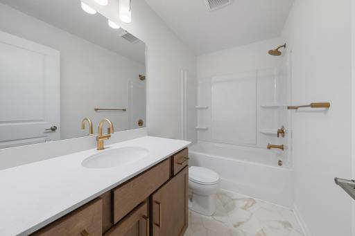 Upper Full Bathroom - for illustrative purposes only