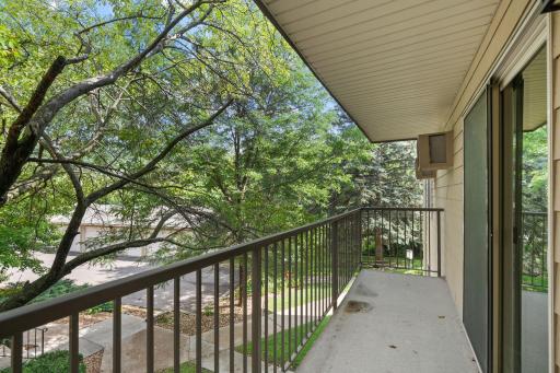 Relax after a long day on your private balcony.