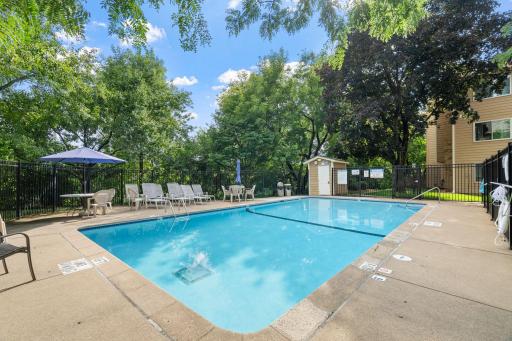 The perfect spot to be on a warm summer day!