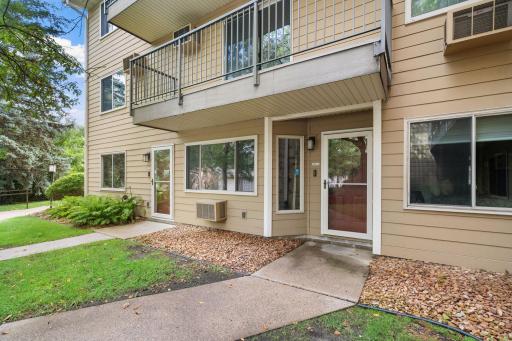 This unit also has a detached garage with extra storage.