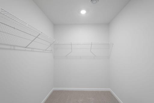 Owner's Walk-in Closet - for illustrative purposes only