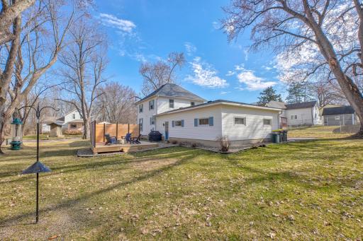 Outside, enjoy a brand new deck with privacy fencing overlooking a spacious yard.