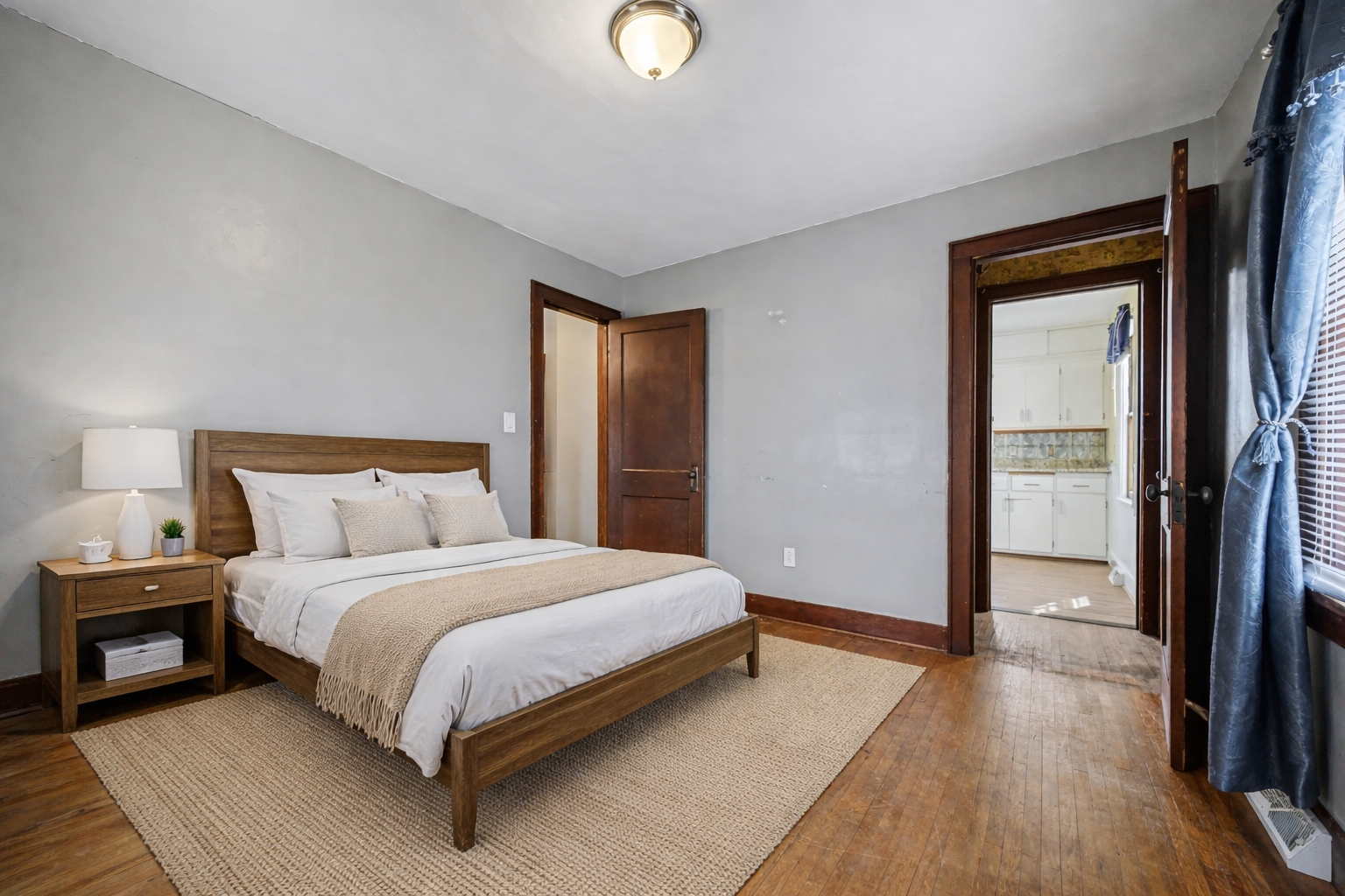 Main level bedroom 2 (virtually staged to show potential)